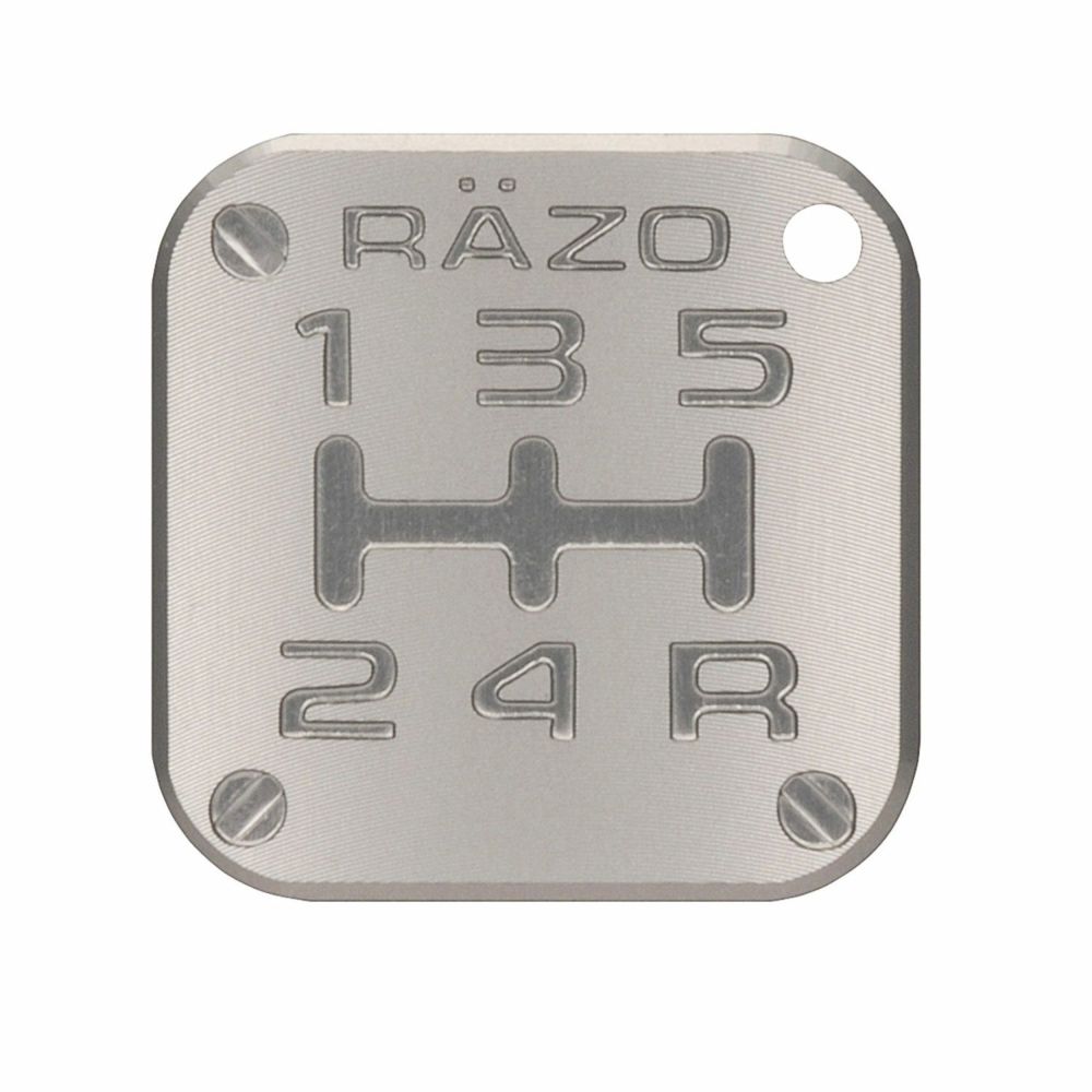 RAZO pattern badge