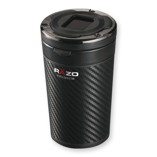 CARBON STYLE ASHTRAY BK